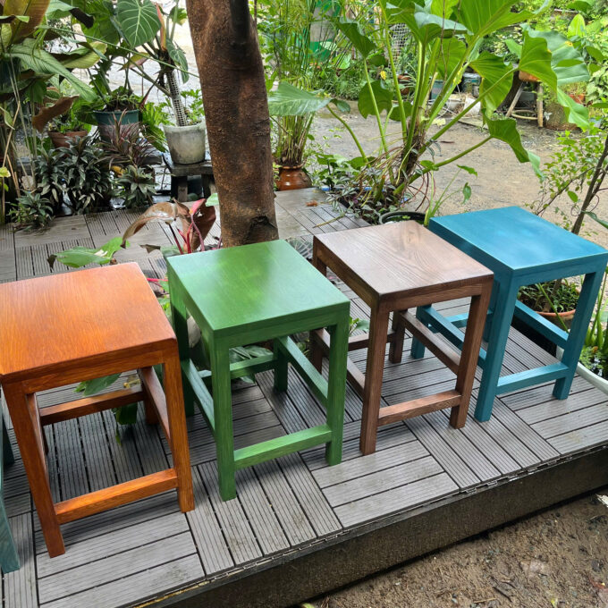 Ghế đẩu Simple Birch No.02