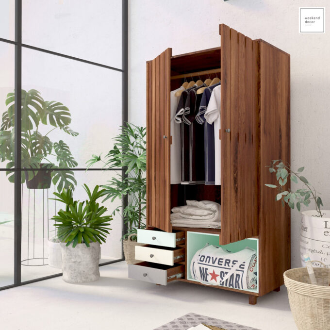 Tủ quần áo Color Life No.08